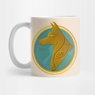 Anubis side portrait Mug